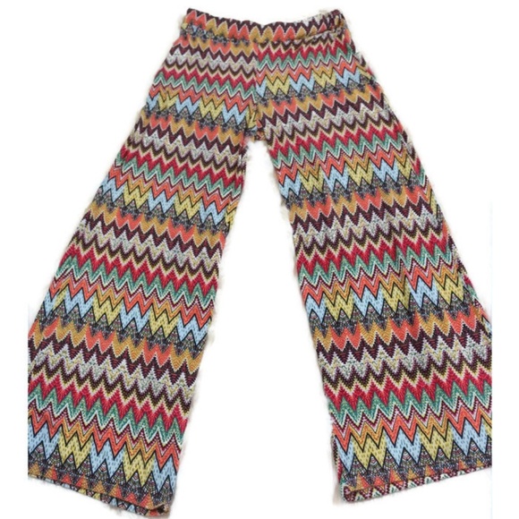 Riley+James Pants - Riley and James Chevron Palazzo Pants SOLD